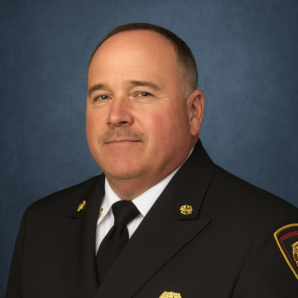 Vernon Township Assistant Fire Chief William Hart.